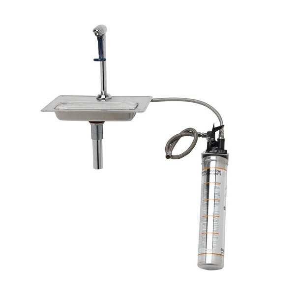 T&S Brass Station, Water Fill W/ Filter For - Part No 1230Wfk 1230WFK - main